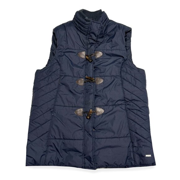 Secondhand Roots, Navy Puffer Vest - Picture 1 of 9